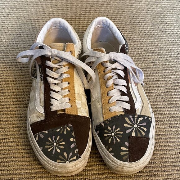 Patchwork Vans, Women's - Picture 1 of 5